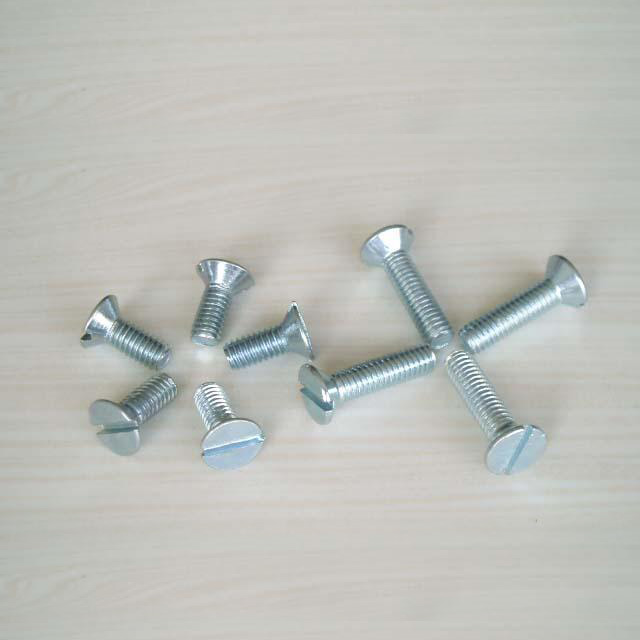 SLOTTED COUNTERSUNK HEAD SCREWS (DIN963)