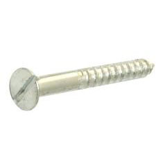 SLOTTED COUNTRSUNK HEAD WOOD SCREWS (DIN 97)
