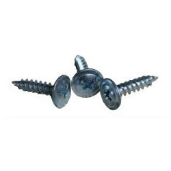CROSS RECESSED PAN HEAD TAPPING SCREWS WITH COLLAR (DIN968)